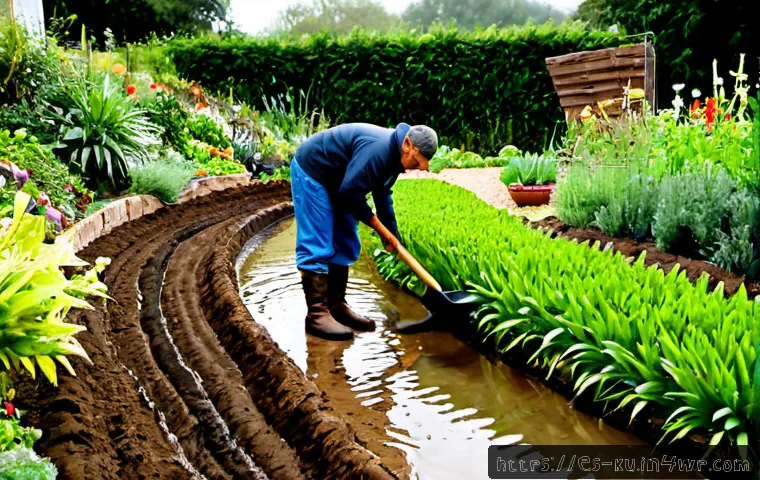 Cómo corregir el mal drenaje en un huerto perenne: soluciones según el suelo, la pendiente y el presupuesto 3 다년생 식용 정원에서의 배수 문제 해결법 관련 이미지 1
